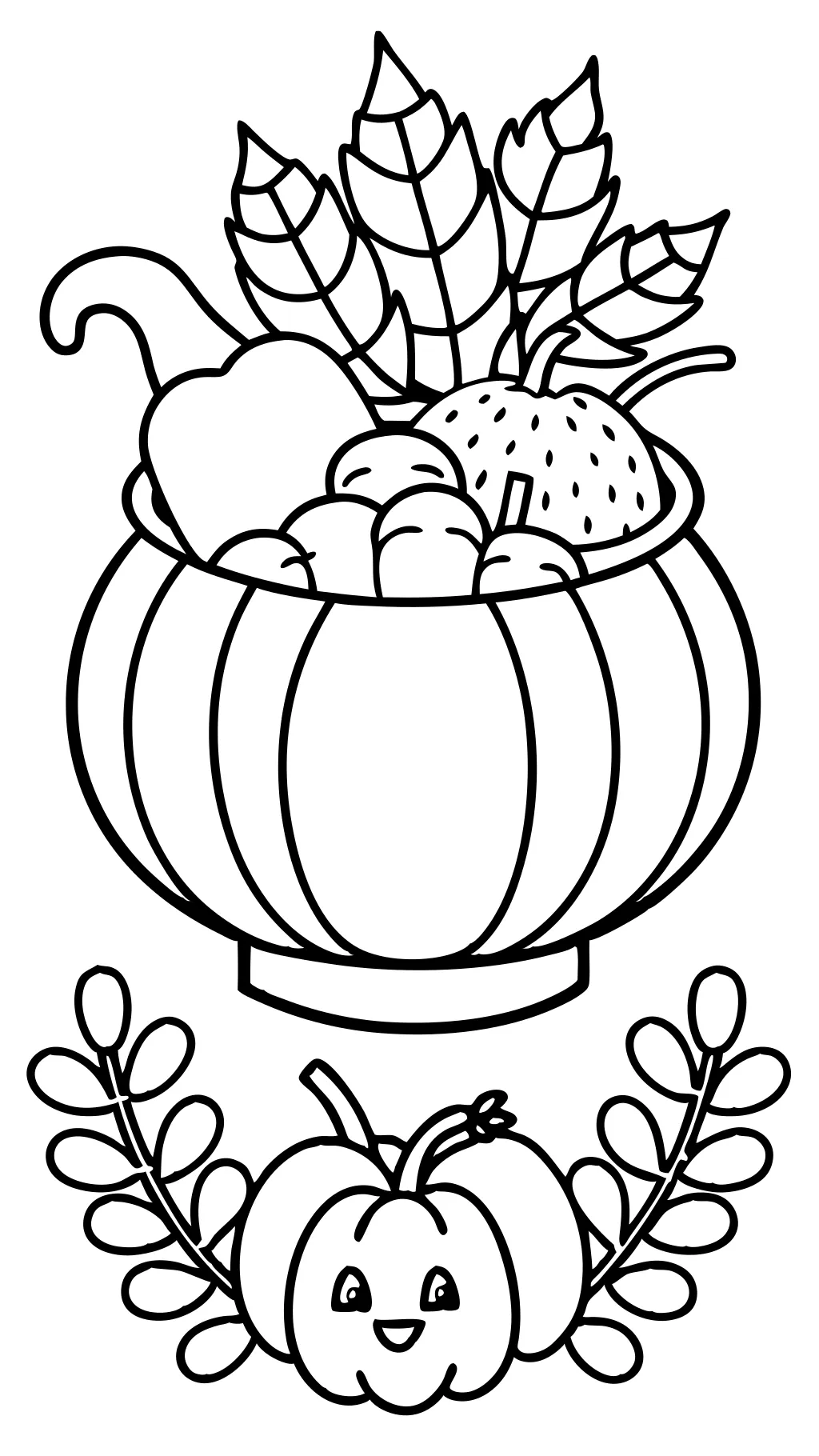 free printable coloring pages of thanksgiving